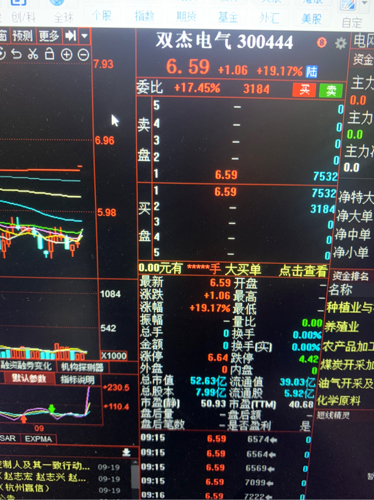 双杰电气股票最新动态，市场走势及前景展望