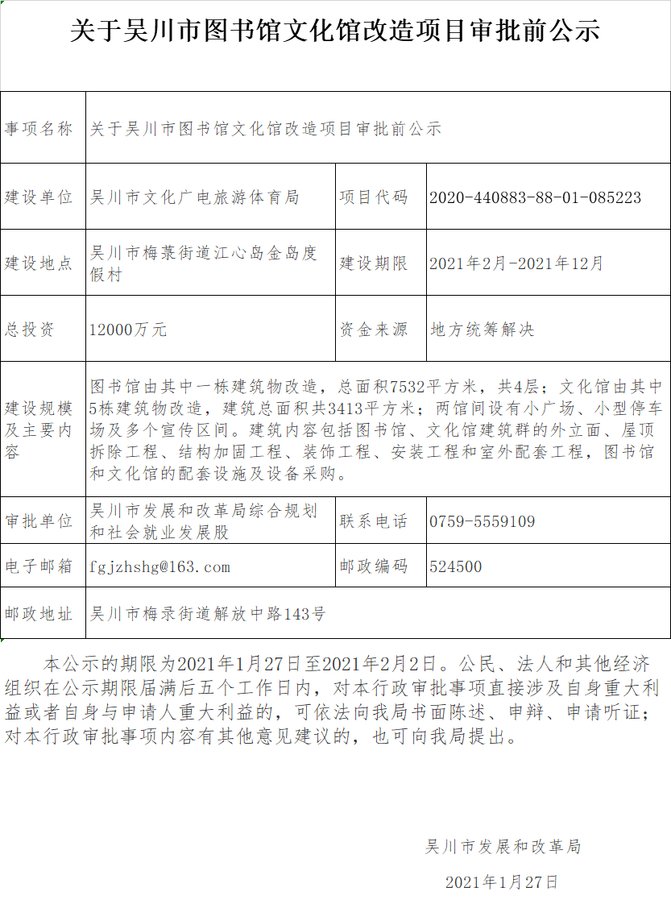 吴川市文化局新项目推动文化繁荣与社区融合发展