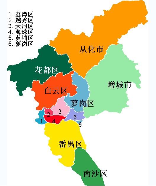 广州新面貌探索，最新地图呈现繁华都市风采