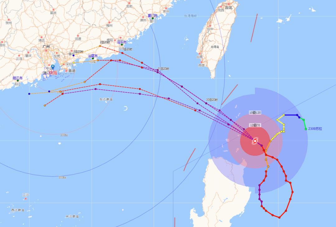 台风最新动态及路径分析报告