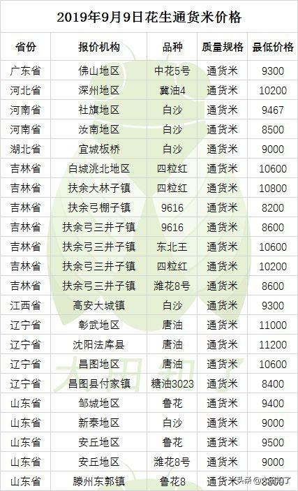 今日花生米价格走势及分析，市场动态与影响因素探讨