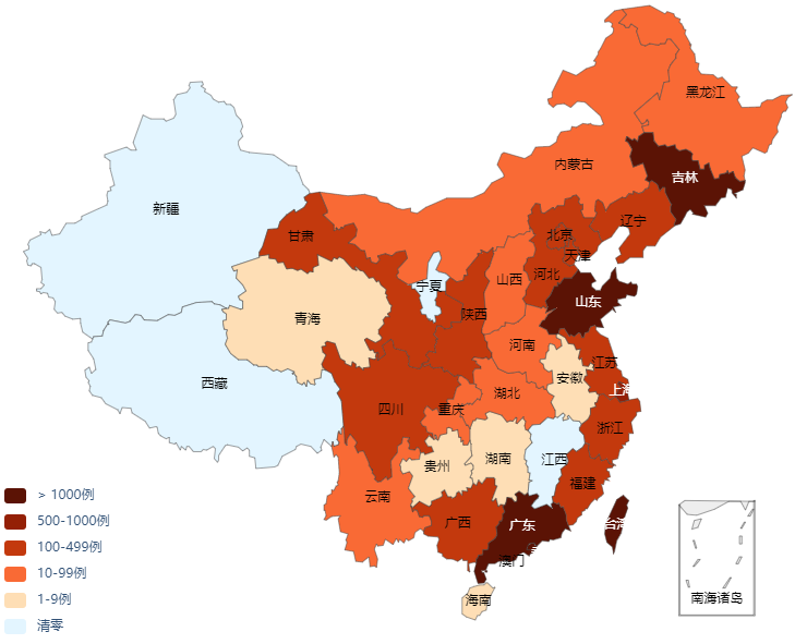 疫情最新地图揭示现状，助力防控决策