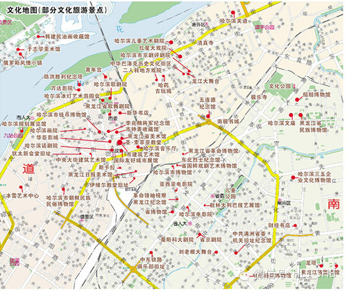 哈尔滨最新地图，揭秘城市新面貌