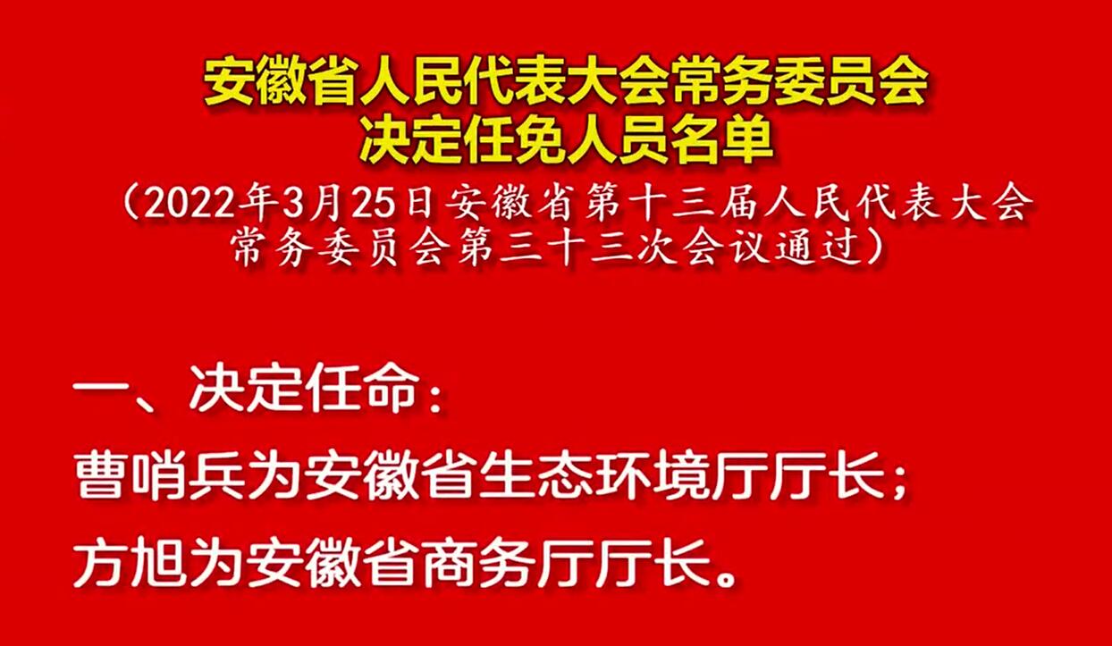 安徽省新任领导亮相，新篇章正式开启