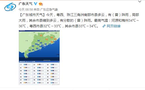 广东天气预报更新通知