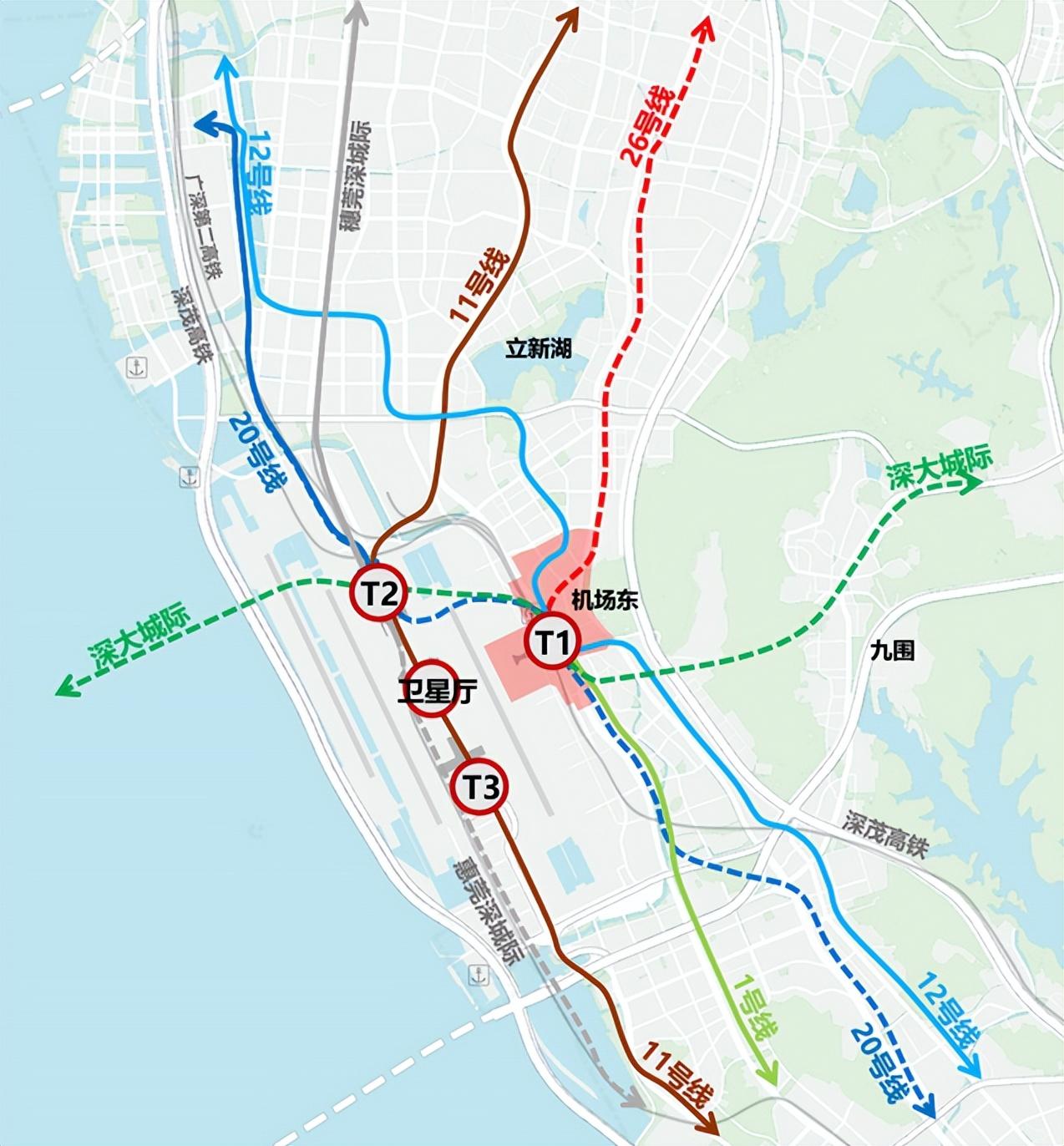 深圳地铁未来规划蓝图展望，最新规划图揭示未来交通发展动向